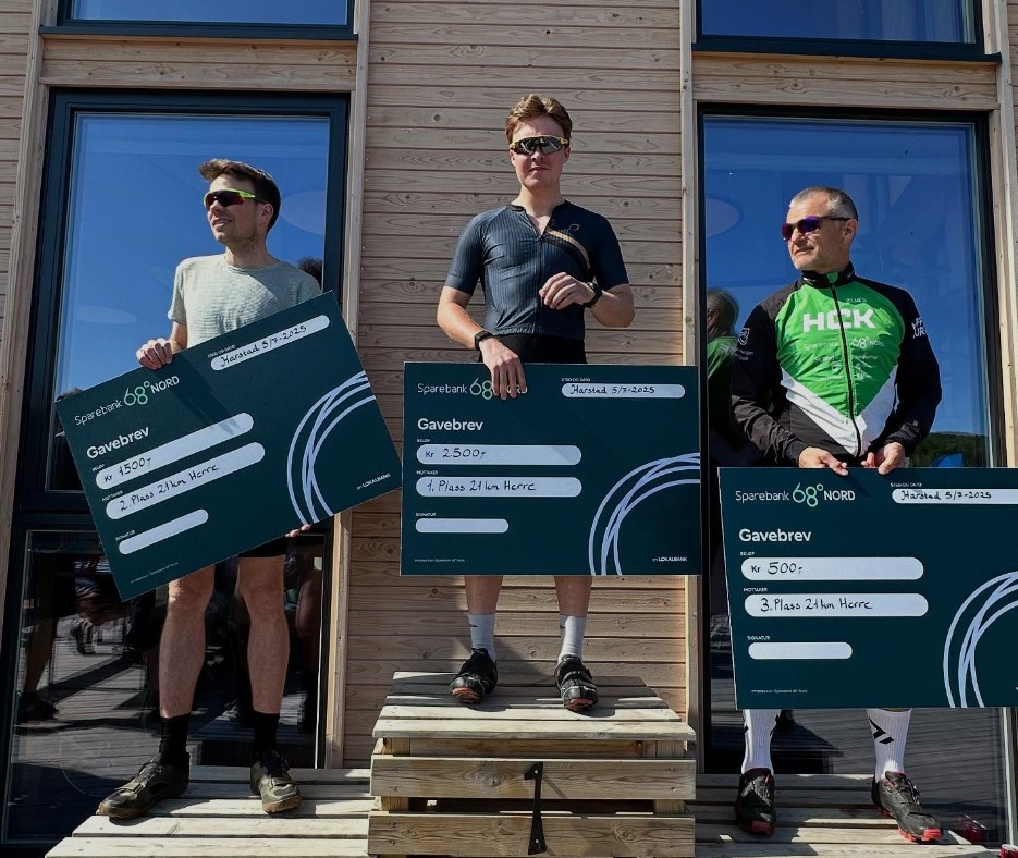 Harstad Sykkelfest og Harstadtrippelen inviterer til sommerens store sykkelhelg! 4 podiet